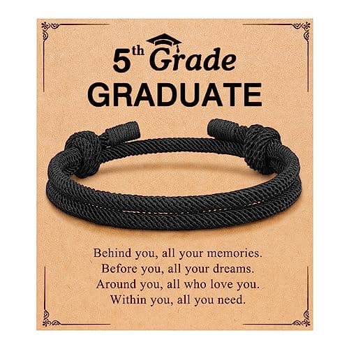 PINKDODO 5th Grade Graduation Elementary Christian Graduation Gifts for Boys Him Class of 2026 Congratulations