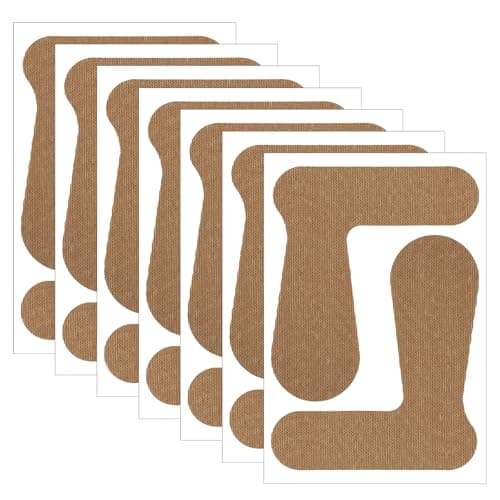Qianyu 50 Pcs Big Toe Valgus Orthotics Bunion Corrector Thumb Support Tape