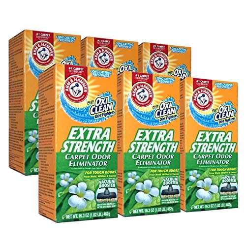 Arm & Hammer 4SGM New 361970Extra Strengh 16.3Z Carpet Odor Eliminator (6-Pack) Laundry Detergent Cheap Wholesale Discount Bulk Cleaning Firesale