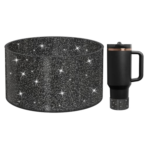 ZXFYE Jelly Glitter Boot Fit Owala Sway 30-40oz & Stanley 20-40oz
