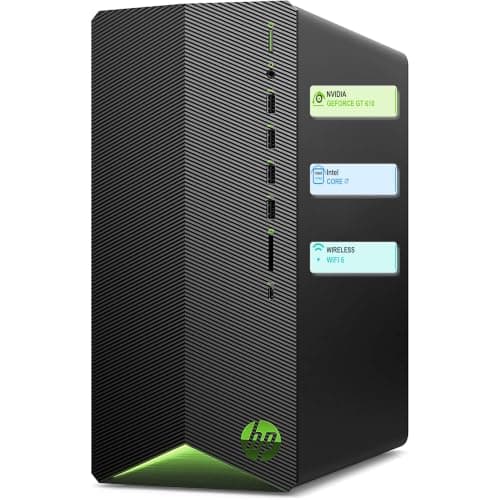 HP Pavilion Desktop Tower Computer, Intel i7-11700F, 32GB RAM, 1TB SSD