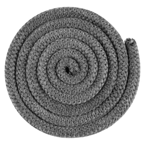 Komokeru Wood Stove Door Gasket, 3/4" x 86" Wood Stove Gasket Rope Seal for Wood Burning Stoves, Heat Resistant Fiberglass Gasket Replacement for Wood Stoves and Fireplaces, Grey