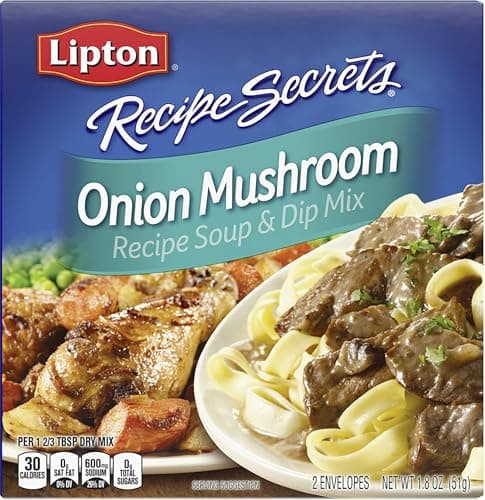 LIPTON RECIPE SECRETS DRY SOUP MIX ONION MUSHROOM 2 CT PER BOX