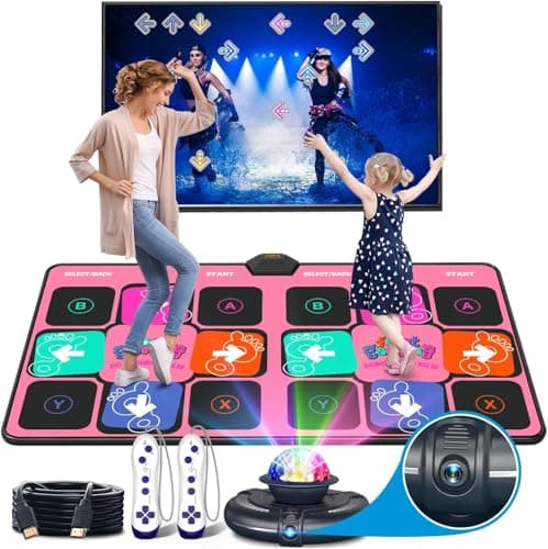 FWFX Wireless Dance Mat Games, Active Play for Family, Kids & Adults