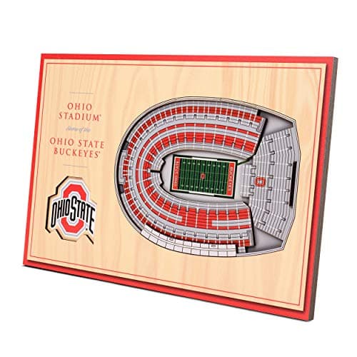 YouTheFan NCAA Ohio State Buckeyes 3D Desktop StadiumView