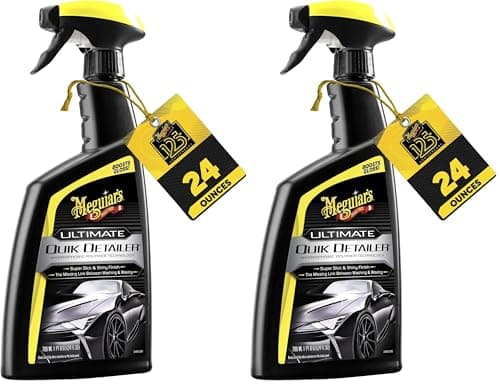 Meguiar's Ultimate Quik Detailer - 24 Oz Spray Bottle (Pack of 2)