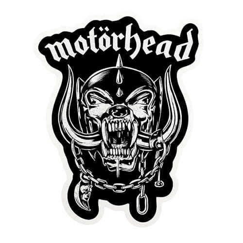 Motorhead - Aesthetic Vinyl Sticker – Waterproof Quote Decal Sticker for Laptop, Water Bottle, Car, Journal, Scrapbook, Phone – Durable 4" Sticker for Teens, Adults, Kids