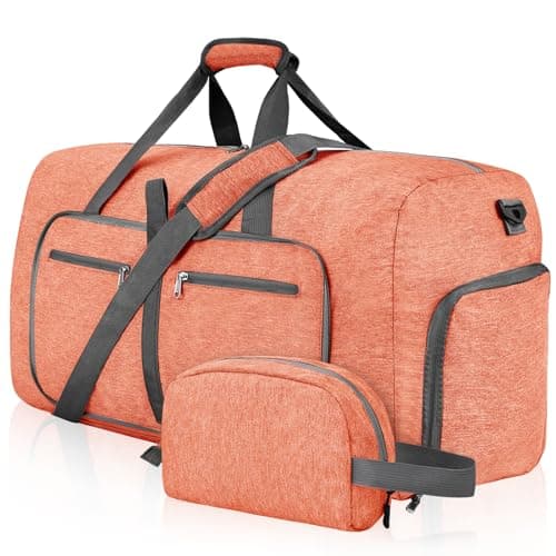 Felipe Varela 40L Foldable Duffle Bag for Travel, Weekend, Overnight, Gym