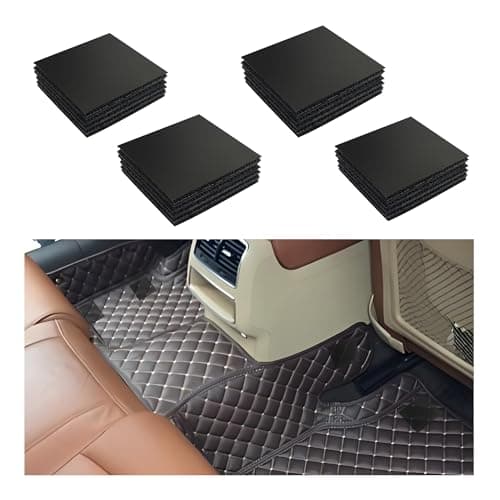 20PCS Car Floor Mat Retainer,Strong Hook and Loop Car Mat Grippers Secure Items to Stop Sliding,Self-Adhesive Hidden Cars Floor Mats Clips for Auto Cabin and Carpet Cars Accessories