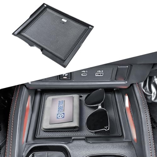 Front Center Console Organizer Tray for 2022-2026 Nissan Frontier, Black