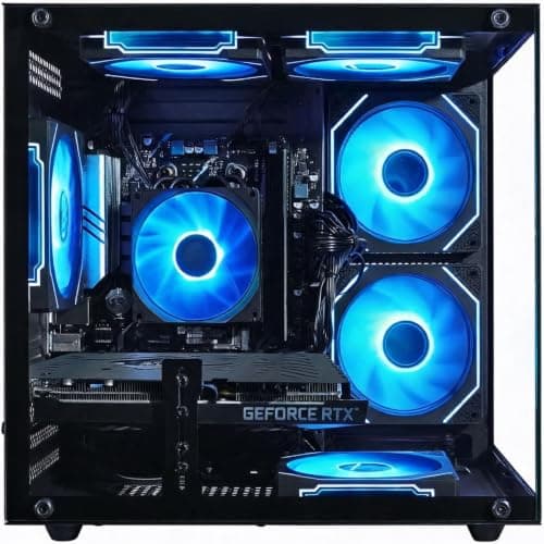 Prebuilt Gaming PC, RTX 3060 Ti 8GB, AMD Ryzen 7 5700X, 32GB RAM, 1TB SSD