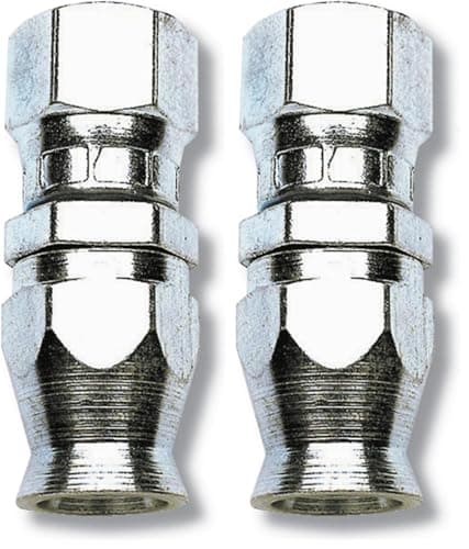 Russell by Edelbrock 620131 ENDURA HOSE END, # 3 STRAIGHT, Blue (Pack of 2)