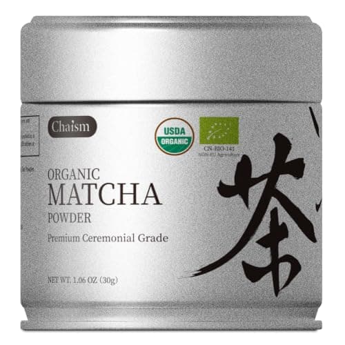 Chaism Ceremonial Grade Matcha Powder Organic