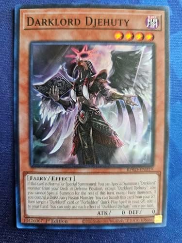 Darklord Djehuty - BPRO-EN019 - Super Rare - 1st Edition
