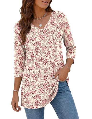 Rapbin Cute Spring Tops for Women Plus Size Business Casual Outfits for Women Tops to Wear with Leggings Business Casual