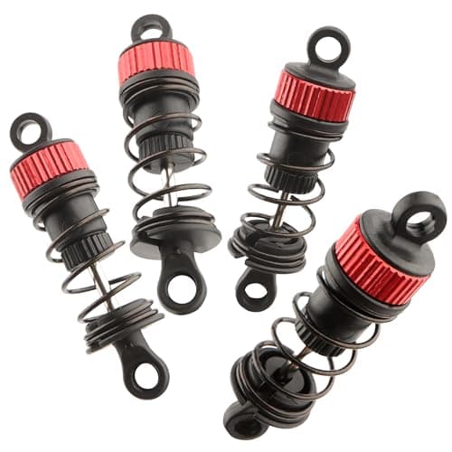 GDOOL 2196 2197 RC Car 4 Pieces Shock Absorbers 29009 Accessory Replacement Spare Parts for 1/18 Scale 2196 2197 2195 Trucks