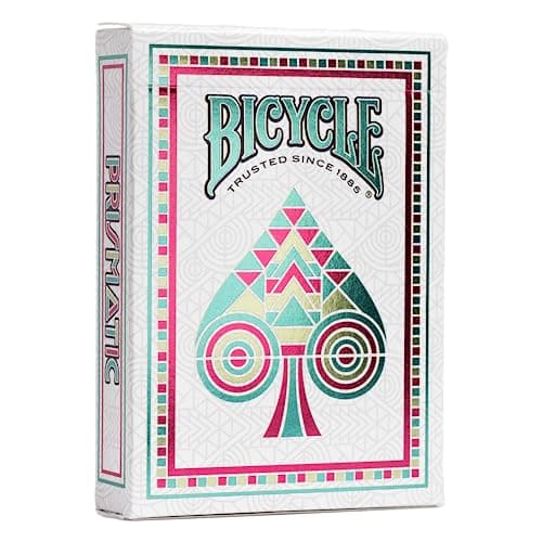 Bicycle Prismatic Playing Cards - Modern, Vibrant Design, Cold Foiling - Perfect for Card Games and Magic Tricks
