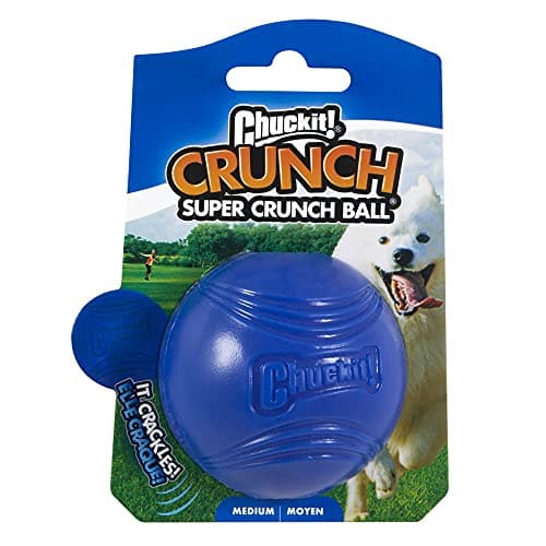 Chuckit! Crunch Ball Dog Toy, Medium for All Breed Sizes (Pack of 12)