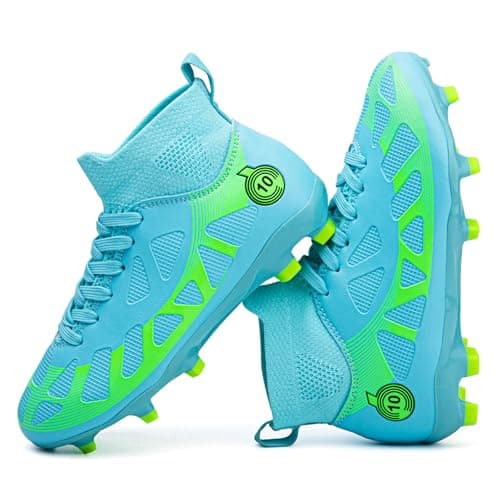 WOwallet Boys Soccer Cleats Girls Kids Football Shoes Athletic Outdoor Soccer Shoes for Baseball Cleats Softball Cleats Professional Training Sneaker Football Boots