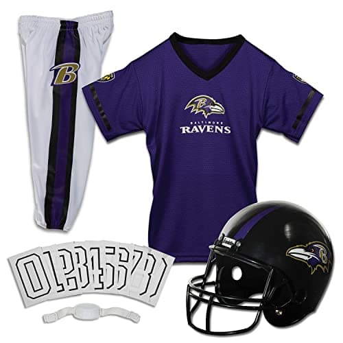 Franklin Sports NFL Ravens Deluxe Uniform Set - Medium
