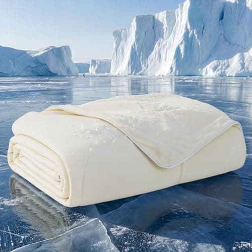 Bedsure Breathable Lightweight Cooling Blanket for Large Dogs, Q-MAX>0.4