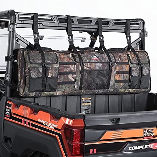 KEMIMOTO UTV Double Tool Bag, Hunting Tool Holder Rack Soft Carrier Case
