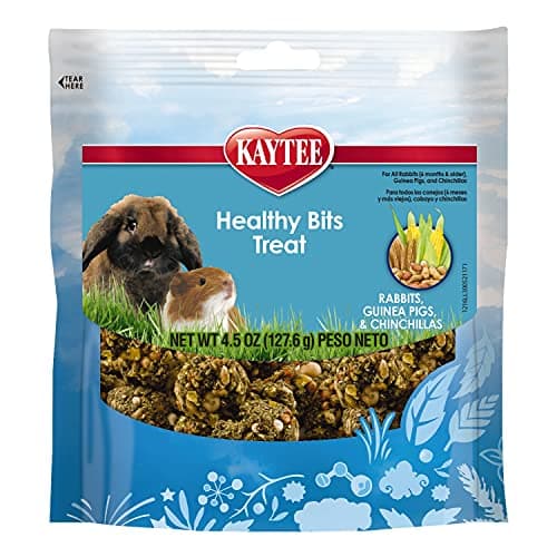 Kaytee Healthy Bits Treat for Rabbit, Guinea Pig, 4.5 Oz