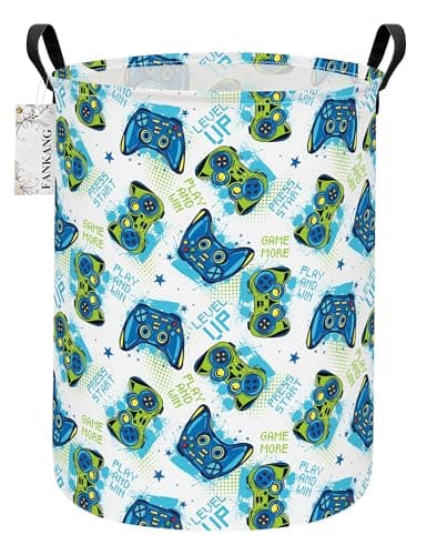 FANKANG Game Storage Bin Foldable Nursery Basket