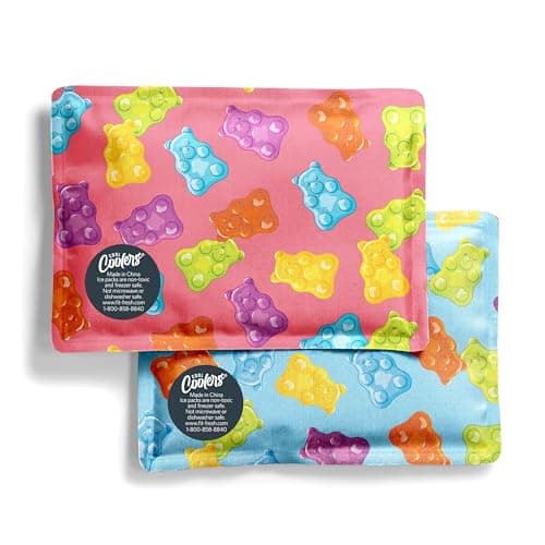 Fit & Fresh Cool Coolers Soft Ice Packs for Lunch Bags & Coolers, 2pk