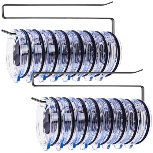 2 Pack Tumbler Lid Organizer, No Adhesive or Drilling, Kitchen Space Saver