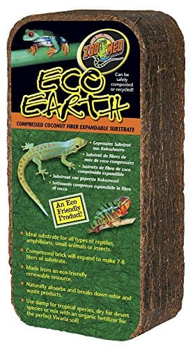 Zoo Med Laboratories SZMEE10 Eco Earth Pet Bed, 1-Brick