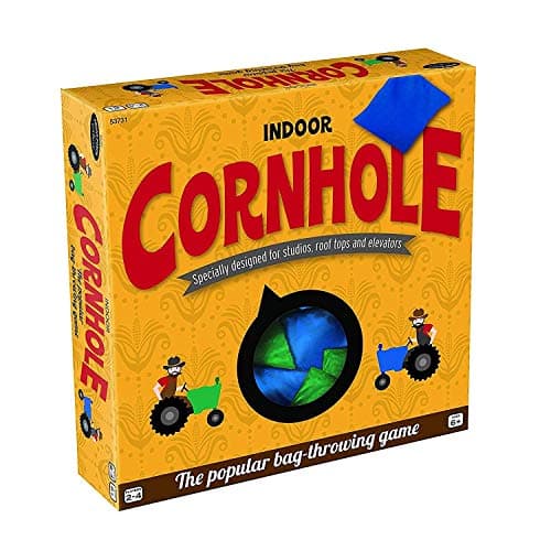 Indoor Cornhole Bean Bag Toss Game for Kids & Families Ages 6+