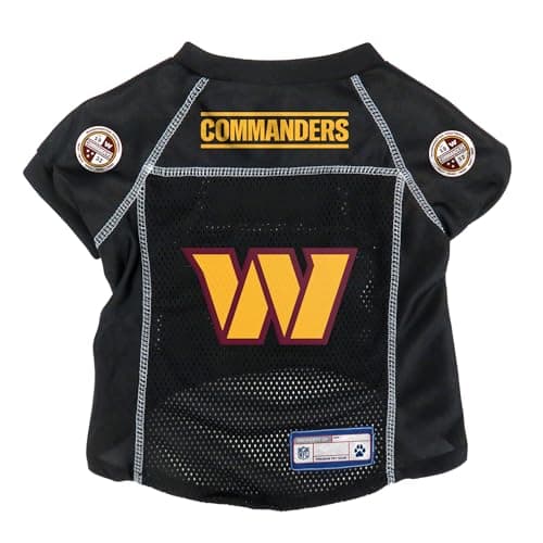 Littlearth NFL Washington Commanders Basic Pet Jersey, Team Color, Large