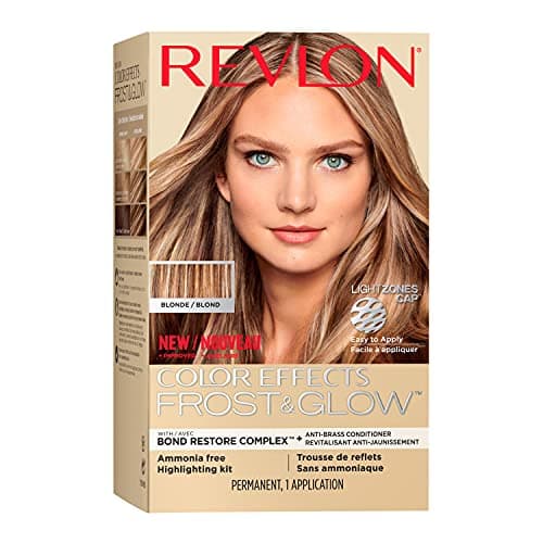 Revlon Color Effects Frost and Glow Hair Highlight Kit, 20 Blonde, 1 Pack
