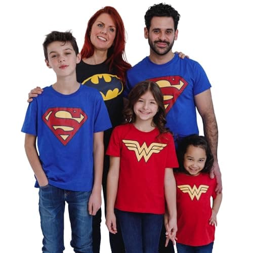 DC Comics Justice League Wonder Woman Toddler Girls T-Shirt Red, Girls 4T