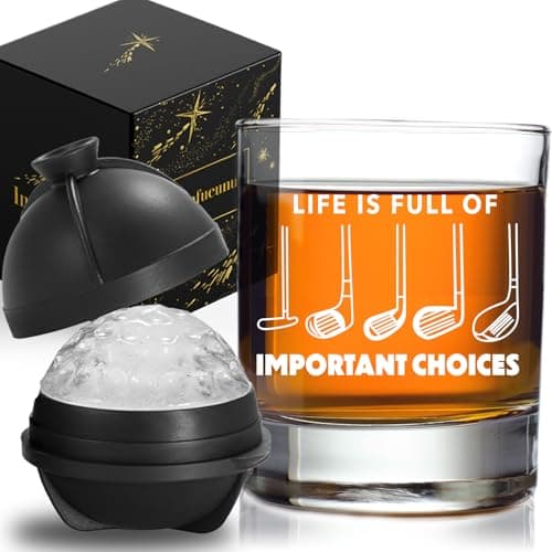 Innfueunun Cool Gifts for Golfers Golfing Gift for Men, Funny Birthday Fathers Day Gift Ideas for Dad Husband, Father's Day Retirement Gifts for Dad Father
