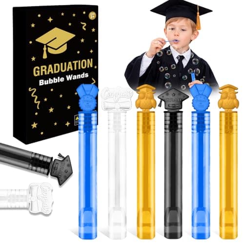 Graduations Bubbles 20-64 PCS, Grad End of School Party Favors Goodie Bag Stuffers for Kid, Preschool Kindergarten Graduation Gifts for Boy Girl, Class of 2026 Gift Decorations for High School Student