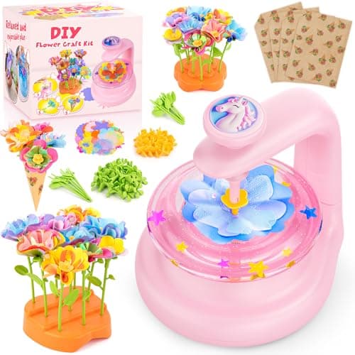 cosone DIY Fabric Flower Bouquet Toys