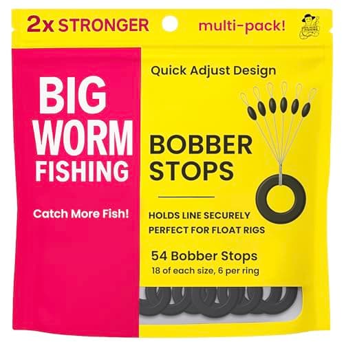 Bobber Stops for Fishing Line