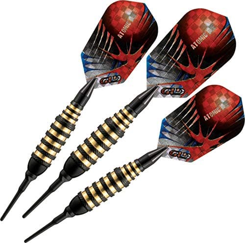 Viper by GLD Products Atomic Bee Soft Tip Darts, Black, 16 Grams,20-1350-16