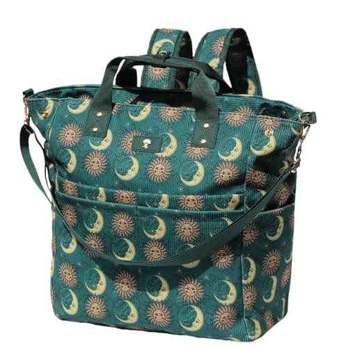 Diaper Backpack Totepack Crossbody 3 in 1 Laptop Tote with Insulated Pocket