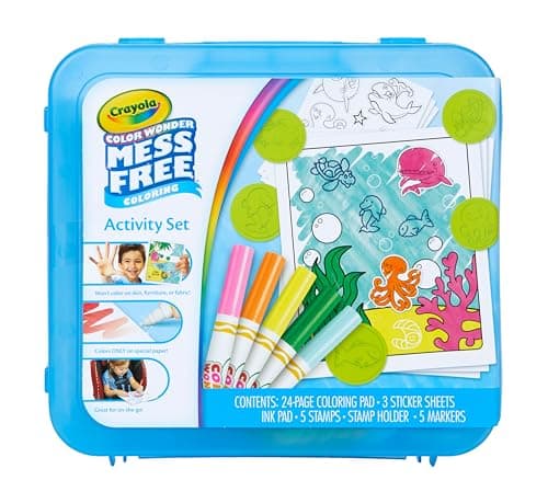 Crayola Color Wonder Mess Free Coloring Activity Set (30+ Pcs)