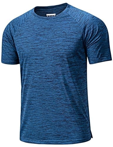 TACVASEN Mens Shirts Short Sleeve Workout Shirt Dry Fit Athletic T-Shirt Crew Neck Gym Tshirts for Running