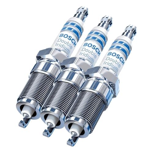 Bosch Automotive (9609) OE Fine Wire Double Iridium Spark Plug - Single (Pack of 3)