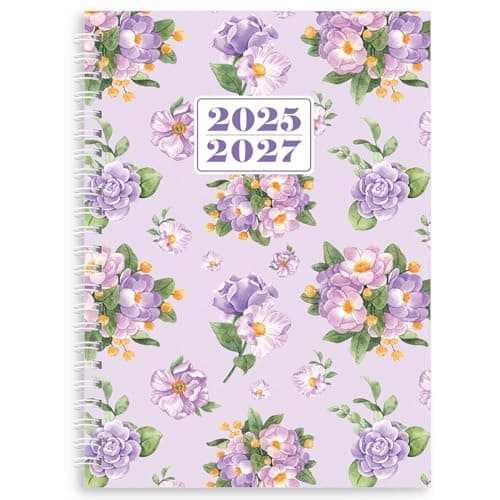 KONVINIT 2026-2027 Monthly Planner, 30 Months Calendar 2025 Planner - Runs From July 2025 Until December 2027-5.9'' x 8.4'' - Purple Monthly Planner 2025-2027 for Office Supplies
