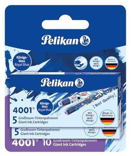 Pelikan Ink Cartridge 4001 Royal Blue Large Capacity F 5-2B