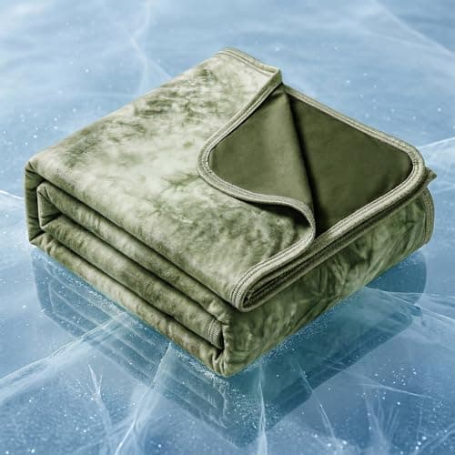 Topcee Cooling Blanket King Size 90"x104" for Hot Sleepers