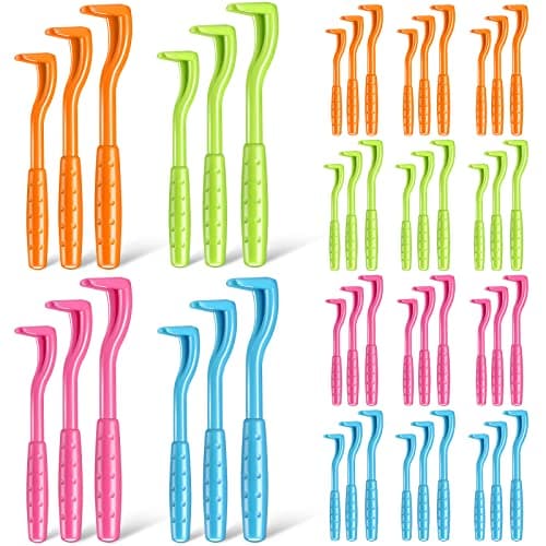 Kittmip 48 Pack Tick Remover Tool for Dog Cats Human 3 Sizes