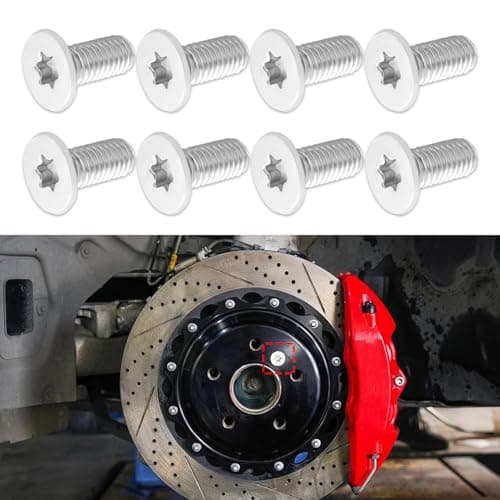 8PCS Brake Rotor Screw, Rotor Screws for Brake Discs