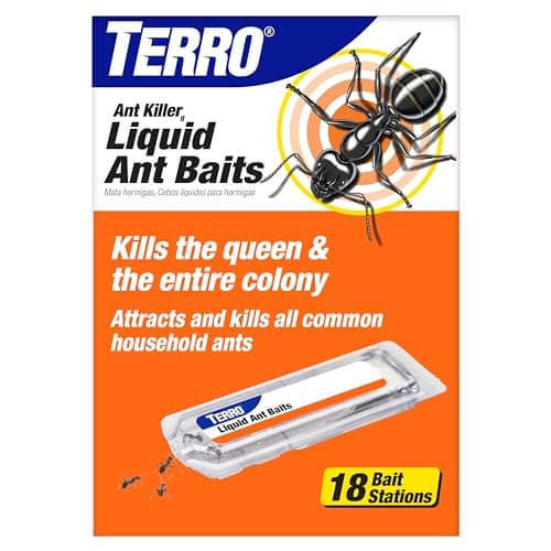 TERRO Liquid Ant Killer Bait Stations, 18-Count, Indoor Ant Traps, T300-3SR